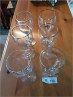 Tiffany water Goblets (6)