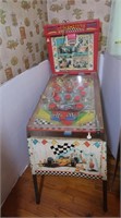 Vintage Race-O-Rama Pinball Game-Plastic w/Metal