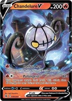 Chandelure V 039/264 Ultra Rare Fusion Strike Poke