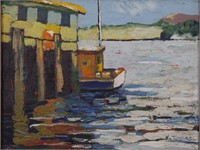 Kathyrn Thomas (American 19th/20th Century) Boat