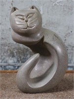 Jacques Chery (Hatian 20th C.) A Modernist Cat,