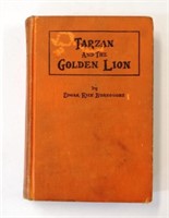 Tarzan and The Golden Lion hardcover book
