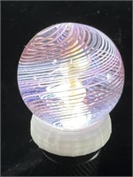Contemporary handmade swirl marble 7/8” Mint