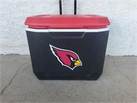Coleman Rolling Cooler, AZ Cardinals Branded