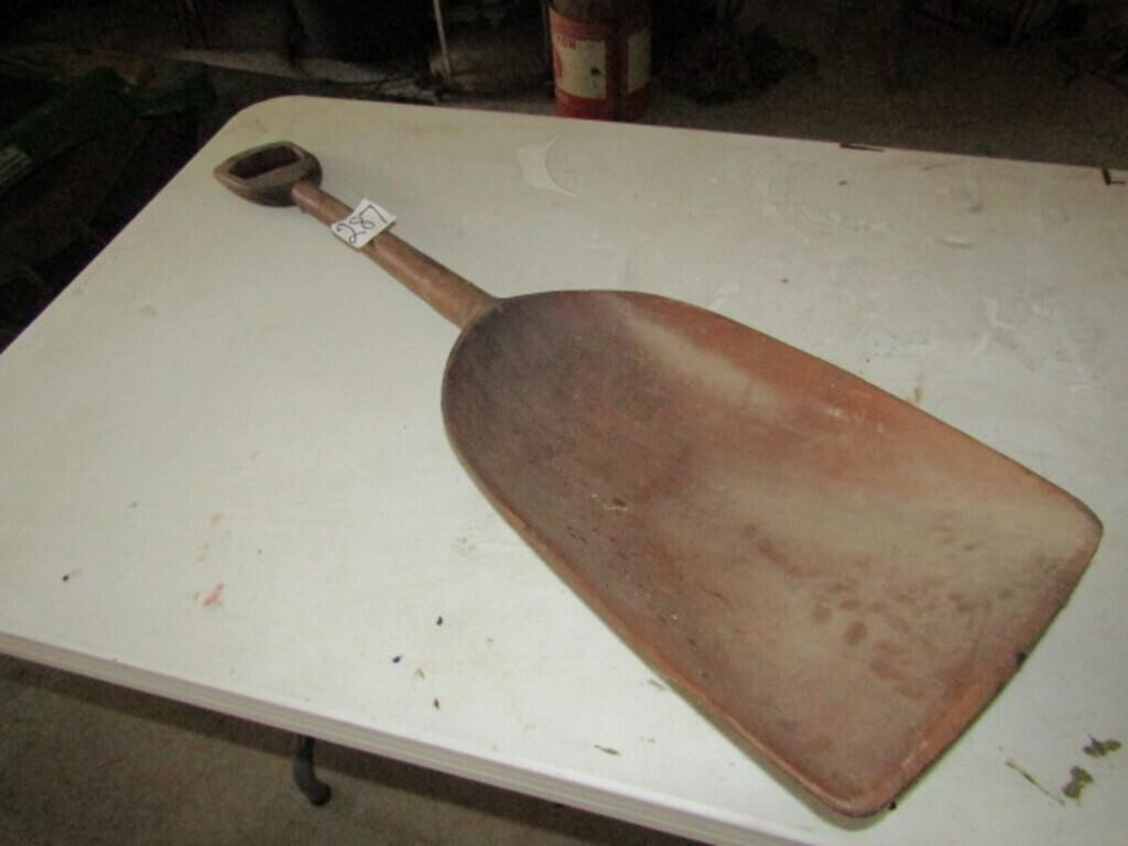 PRIMITIVE WOOD SHOVEL