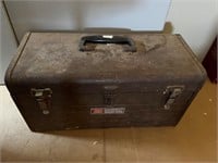 CRAFTSMAN SEARS METAL TOOLBOX 18"X8"X9"