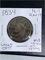 1834 Large Cent