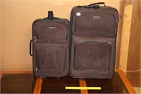 2-piece luggage set by Prodigy; both with wheels