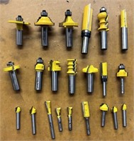 Lot of Carb-Tech Router Bits