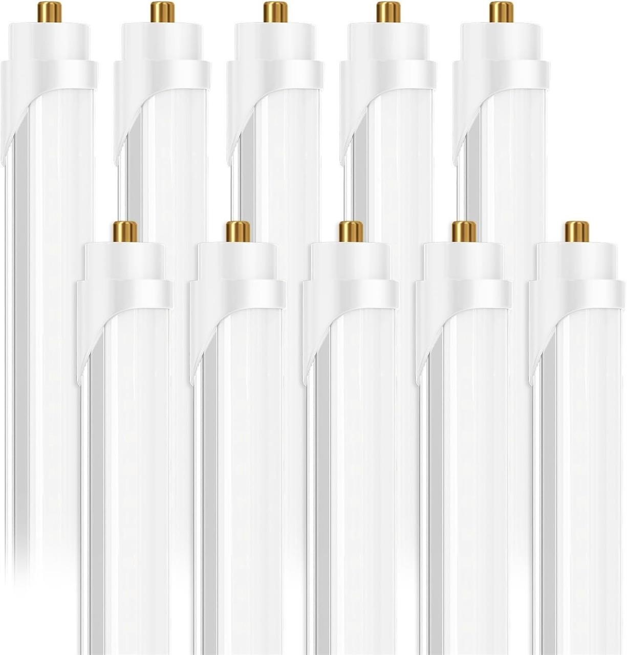 8 FT LED Fluorescent Replacement Bulbs - 10 Pack