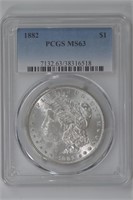 1882 Morgan Silver Dollar