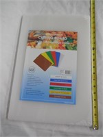 Color-Coded Cutting Board, White- Bakery/Dairy
