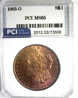 1883-O Morgan PCI MS65 Great Color