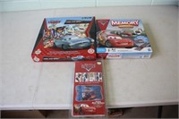 "Cars" Games & Stickers