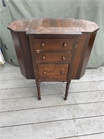 Antiques sewing cabinet