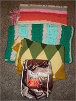 4 pc Crochet Pieces