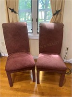 Pair of Highback Modern Chairs