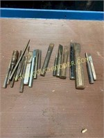 Assorted chisels and punches