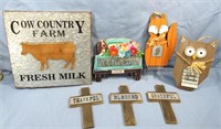 7 RUSTIC SIGNS*RUSTIC HOME DECOR