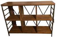 Wood and Metal Shelf