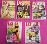11 - LOT OF COLLECTIBLE TV GUIDE MAGAZINES (J18)