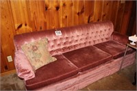 Mauve Sofa