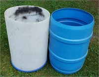 2 - 55g plastic barrels - No tops
