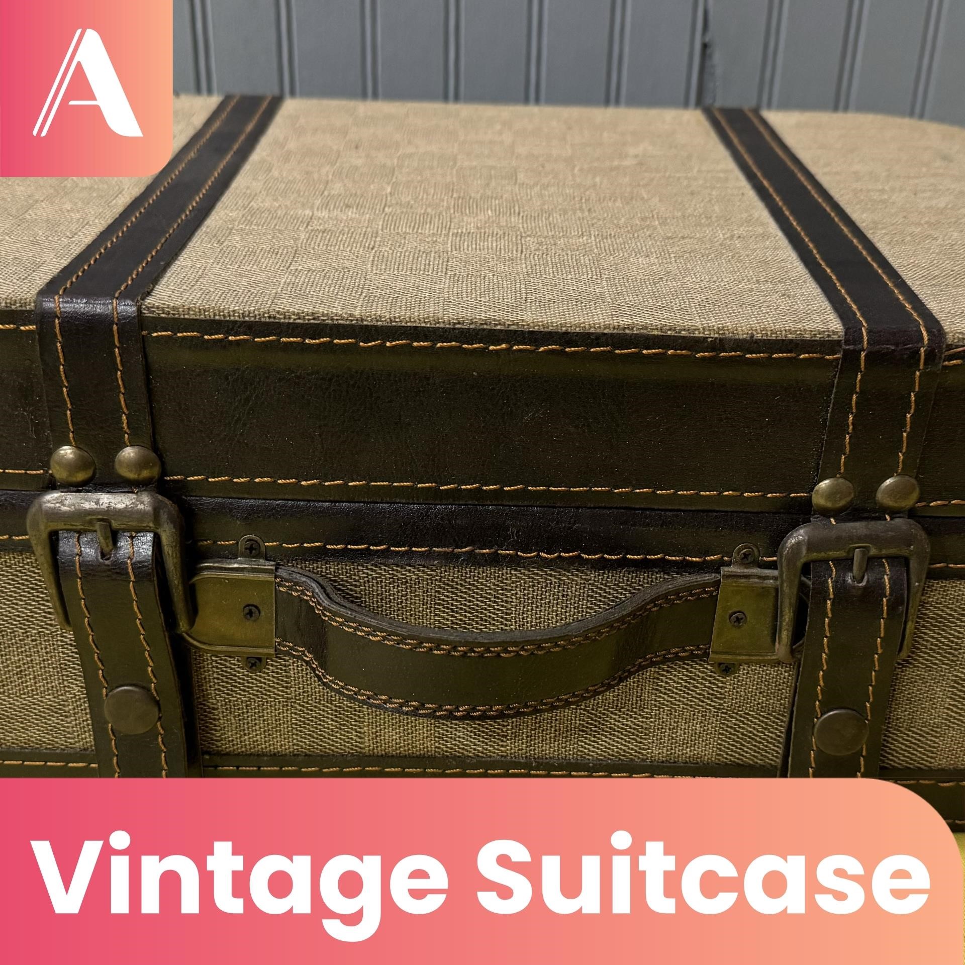 Vintage Style Suitcase