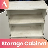 White Storage Cabinet