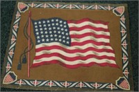 Vintage Tobacco Flag