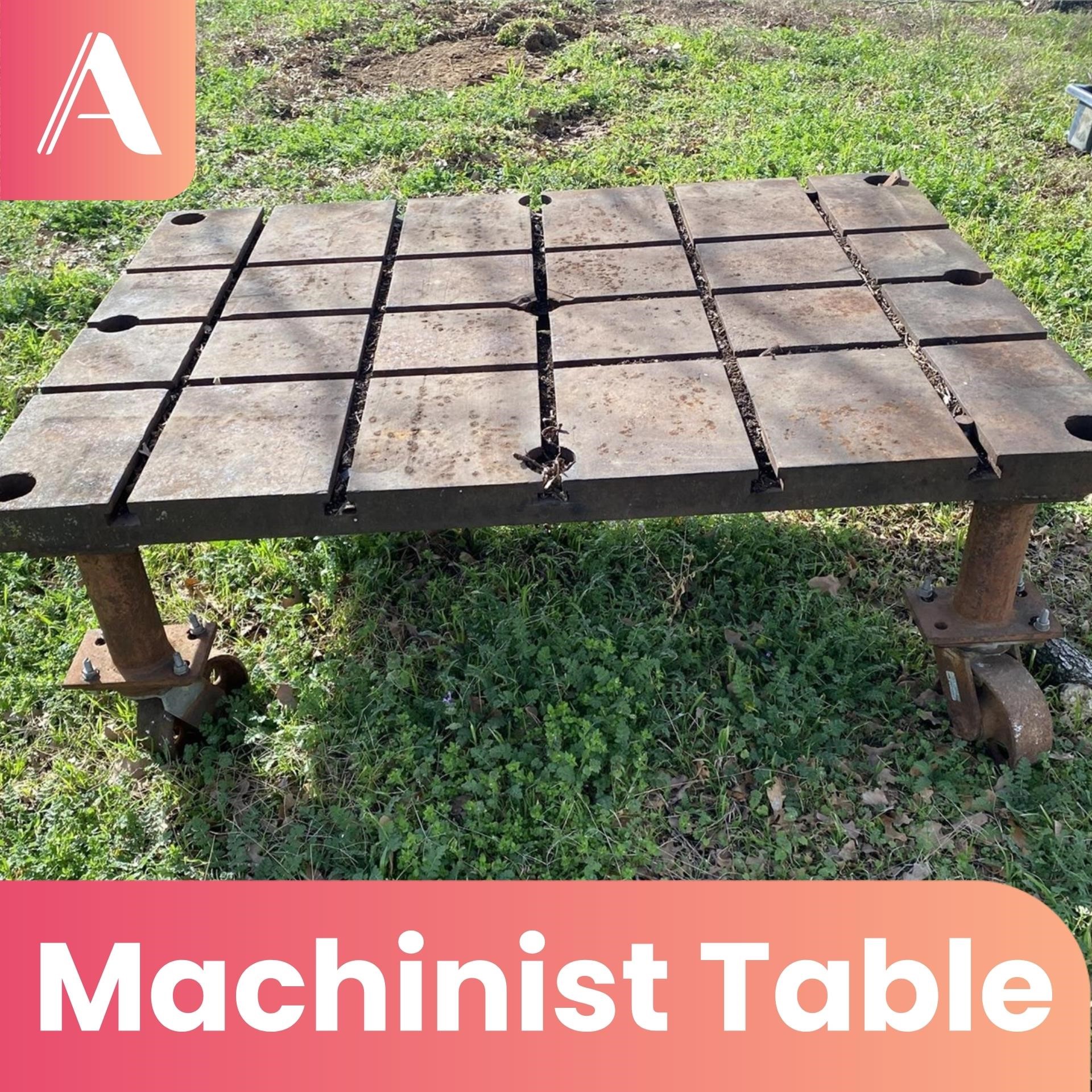 Machinist Table (48"w x 66-1/4"L x 11-1/2"T)