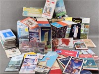 Gathering of Vintage & Modern Road Maps +