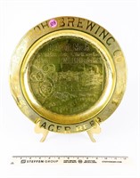 B. Stroh Brewing Co. Lager Beer Brass Serving