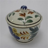 LEEDS Covered Floral Bowl with Lid