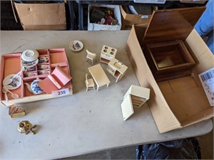 Doll House Furniture, Mini Tea Set, Other