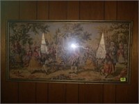 Possibly framed tapestry