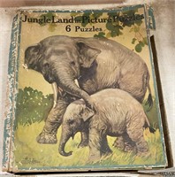 JUNGLE LAND IN PICTURE 6 PUZZLES / SHIPS