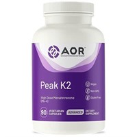 AOR, Peak K2, Supports Bone, Cardiovascular Heart
