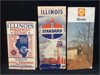 Vintage Illinois Maps