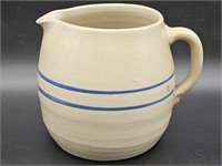 Vintage Salt Glazed Stoneware Pitcher