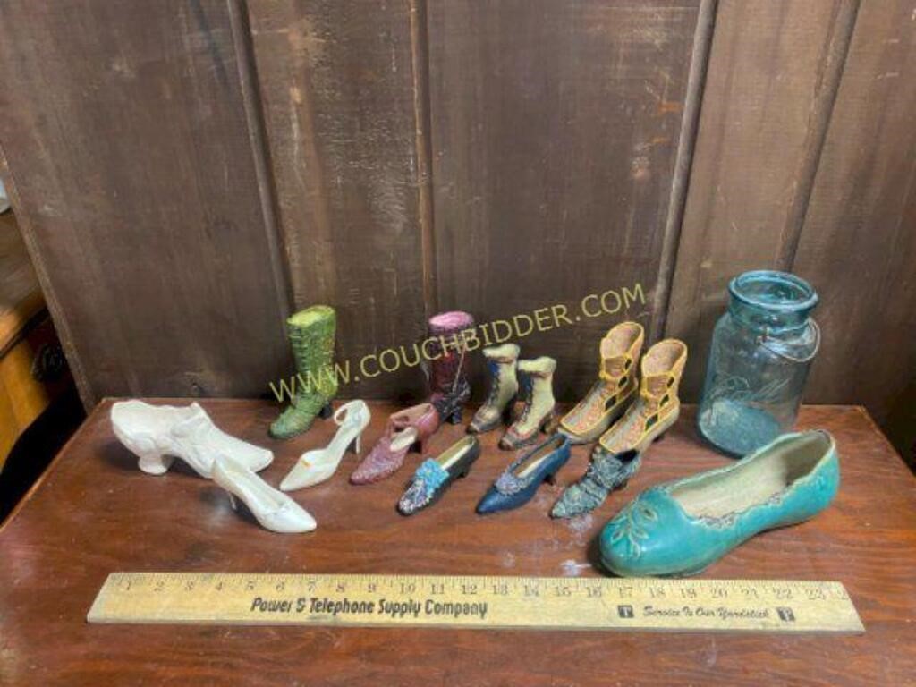 Victorian Style Decorative Shoes and More