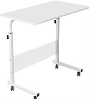 Soges 31.4inches Adjustable Mobile Computer Table