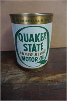 Vintage Quaker State Super Blend Motor Oil