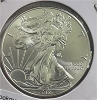 2012 American Eagle Silver GEM BU