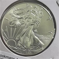 2012 American Eagle Silver GEM BU