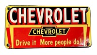 CHEVROLET METAL SIGN