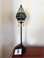 Tiffany Style Tall Buffet Lamp
