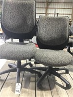 Pair of Adjustable Desk Chairs