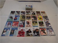 100 cartes de hockey de diverses collection