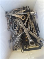 assortment of wrenches